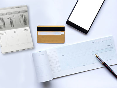 personalised banking payment instruments such as cheque books and demand drafts