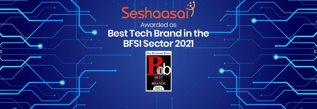 ET Awards 2021 Winner| Best Tech Brand in the BFSI sector Seshaasai